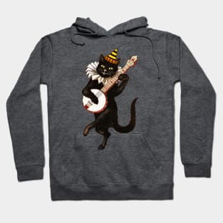 Dancing Banjo Party Cat Hoodie